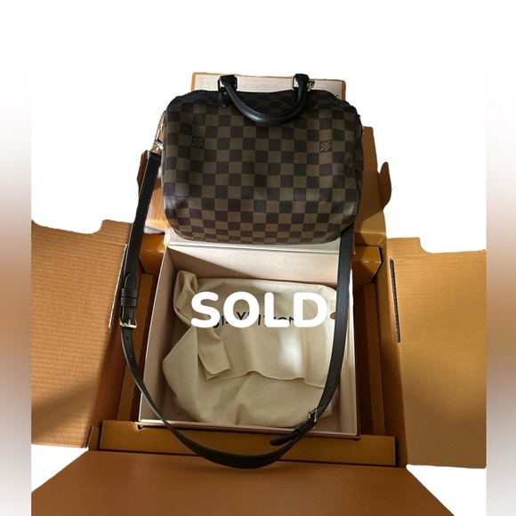 Louis Vuitton Handbags - Louis Vuitton Damier Speedy 25 Bandouliere - Full Inclusion